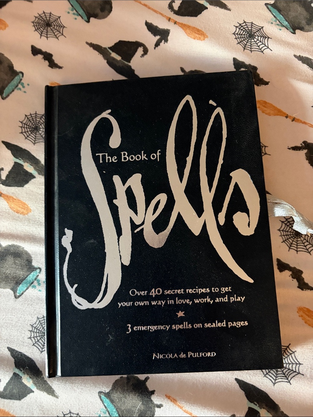 The Book of Spells Hardcover - Black